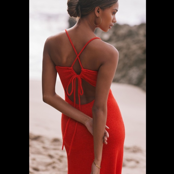 Anthropologie Sunday in Brooklyn Sleeveless Knit Midi Dress - Picture 2 of 3